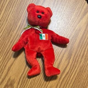Red Plush Bear Toy